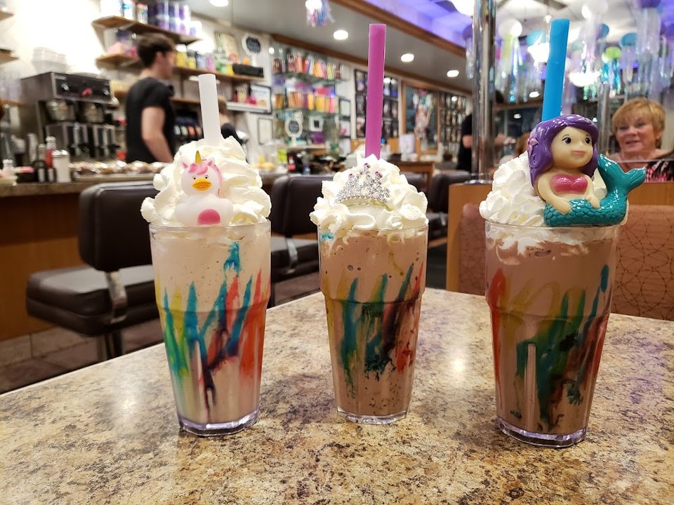 Birthday Cake Milkshakes
