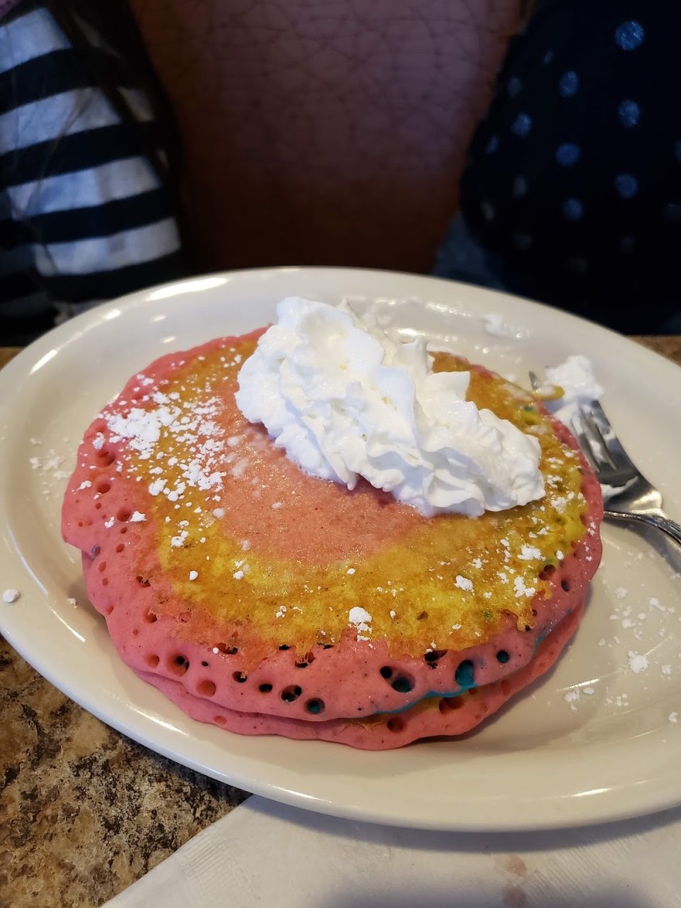Tie Dye Pancakes