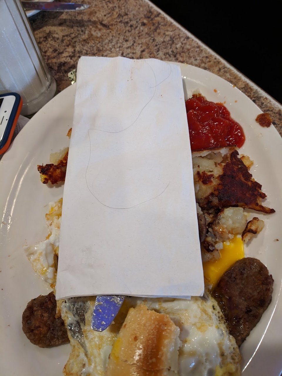 Two Eggs w Beef Gyro